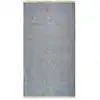 Image de Tapis en jute et coton avec franges gris clair 80x150