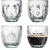 Image de Boîte de 4 tasses à expresso Troquet en verre transparent