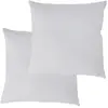 Image de Lot de 2 oreillers souples enveloppe coton 65 x 65 cm