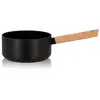 Image de Casserole 18cm avec revêtement céramique noir - tous feux