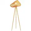 Image de Lampadaire en bambou pieds en bois h165cm
