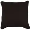 Image de Coussin en lin noir 40cm