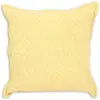 Image de Coussin en coton à motif jaune 45cm
