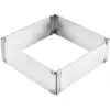 Image de Cadre extensible rectangulaire en acier inoxydable