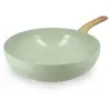 Image de Wok 28cm avec revêtement céramique céladon - tous feux