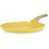 Image de Crêpière 26cm avec revêtement céramique jaune - tous feux
