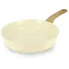 Image de Poêle 24cm avec revêtement céramique crème - tous feux