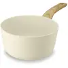 Image de Casserole 18cm avec revêtement céramique crème - tous feux