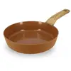 Image de Poêle 20cm avec revêtement céramique noisette - tous feux