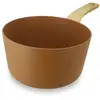 Image de Casserole 20cm avec revêtement céramique noisette - tous feux
