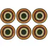 Image de Lot de 6 sets de table terracotta en jonc de mer 38cm