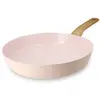 Image de Poêle 28cm avec revêtement céramique rose - tous feux