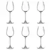 Image de Lot de 6 verres à pied en cristallin 50cl