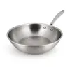 Image de Wok en acier inoxydable 24cm - fait en france - tous feux