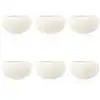 Image de Lot de 6 bols en porcelaine bleu et blanc 8cm