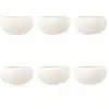 Image de Lot de 6 bols en porcelaine bleu et blanc 10cm