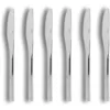 Image de Lot de 6 couteaux de table en acier inoxydable