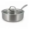 Image de Sauteuse acier inoxydable 24cm - fait en france - tous feux