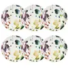 Image de Lot de 6 assiettes creuses en porcelaine blanche 21cm