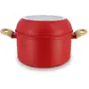 Image de Batterie de cuisine amovible 8 pièces magenta en aluminium recyclé