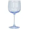 Image de Lot de 4 verres à pied en verre 49cl bleus