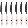 Image de Lot de 6 couteaux en acier inoxydable