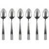 Image de Lot de 6 cuillères de table en acier inoxydable