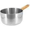 Image de Casserole 18cm en acier inoxydable et manche fixe - tous feux