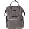 Image de Sac à dos à langer gris