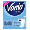 Image de Vania Maxi Confort Super Fresh Serviettes Hygiéniques 14 unités