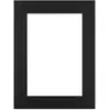 Image de Passe-partout en carton noir 40x50 cm ouverture 30x40 cm