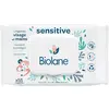 Image de Biolane Bain et Toilette Lingette Sensitive Visage et Mains 55 unités