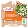 Image de Babybio Repas Midi Assiette Pomme de Terre Haricots Verts Dinde +12m Bio 230g