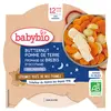 Image de Babybio Repas Soir Assiette Butternut Pomme de Terre Fromage de Brebis +12m Bio 230g