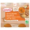 Image de Babybio Petits Légumes Boulghour Poulet Fermier Lait de Coco Bio 2 x 200g