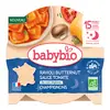 Image de Babybio Ravioli Butternut Sauce aux Tomates de Nos Régions et Champignons Bio 190g