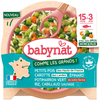 Image de Babybio Babynat Petits pois Carotte Epinard Potimarron vert Riz Cabillaud - 200g