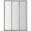 Image de Miroir verrière style industriel 90x120 - Argent