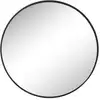 Image de Miroir rond ø50cm - Noir