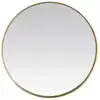 Image de Miroir rond ø100cm - Doré