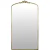 Image de Miroir fronton métal 90x160cm doré