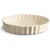 Image de Tourtière haute 28 cm beige en céramique