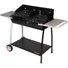 Image de Barbecue au charbon de bois avec deux tablettes latérales