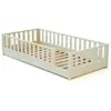 Image de Lit au sol enfant en bois - 90x190