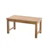 Image de Table basse de jardin 90 x 45 cm en bois teck