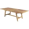 Image de Table de jardin extensible en teck 8/10 personnes l. 240 cm