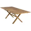 Image de Table de jardin extensible en teck 8/10 personnes l. 240 cm