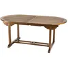 Image de Table de jardin extensible en teck huil  8/10 personnes l240