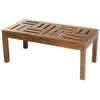 Image de Table basse de jardin en teck huil  l100