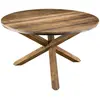 Image de Table à manger en teck recyclé acacia mahogany l130